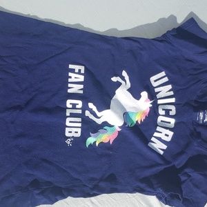 unicorn shirt  justice